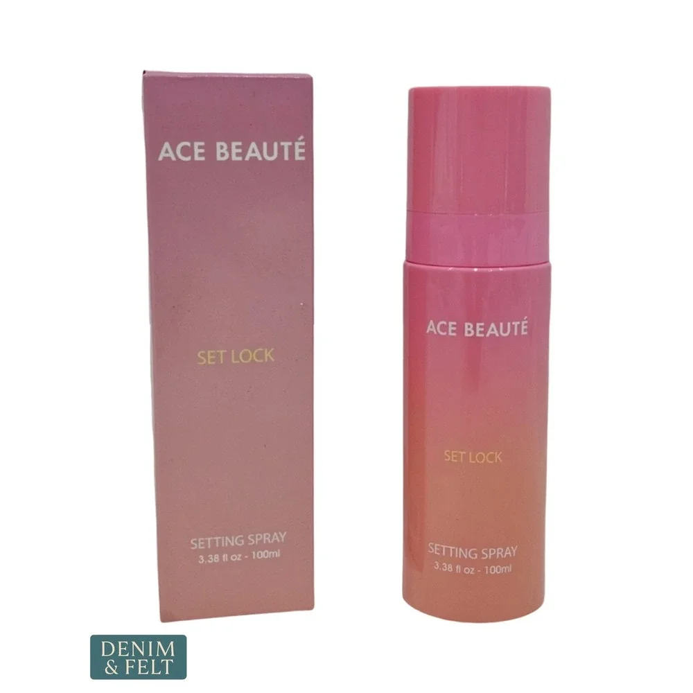 NEW‎ Ace Beauté Set Lock Setting Spray 100ml Long Lasting Makeup Finishing Mist